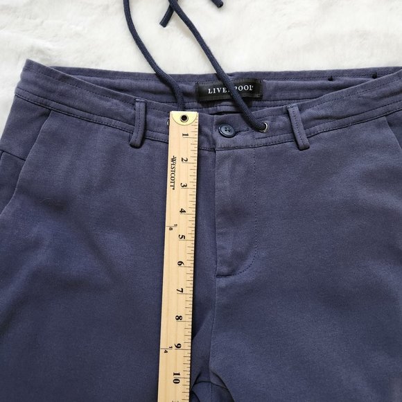 Liverpool Navy women jogger pants size 33/29 - Picture 12 of 14